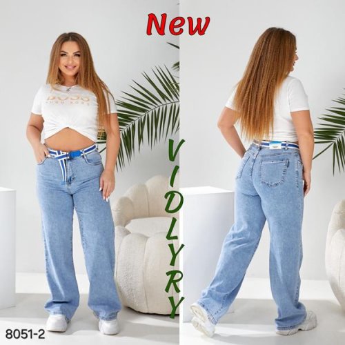 Джинсы Vidlyry (28-33) 8051-2 l.blue (деми) Vidlyry 8051-2 l.blue
