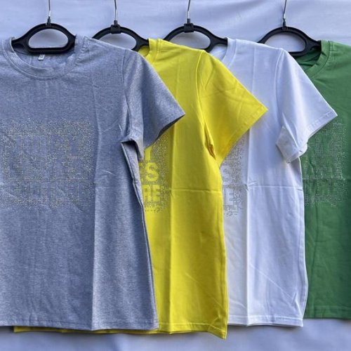 Футболка Shoptime (42-50) S696 yellow (лето) Shoptime S696 yellow