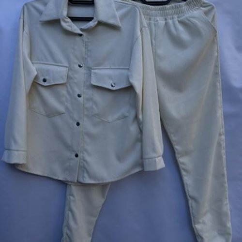 Костюм спорт Shoptime (44-50) S587 beige (деми) Shoptime S587 beige