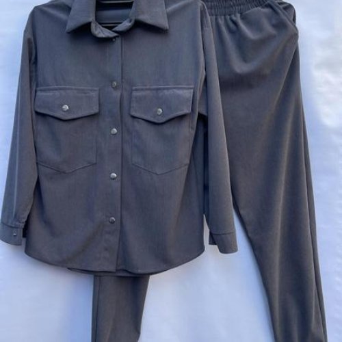 Костюм спорт Shoptime (44-50) S591 grey (деми) Shoptime S591 grey