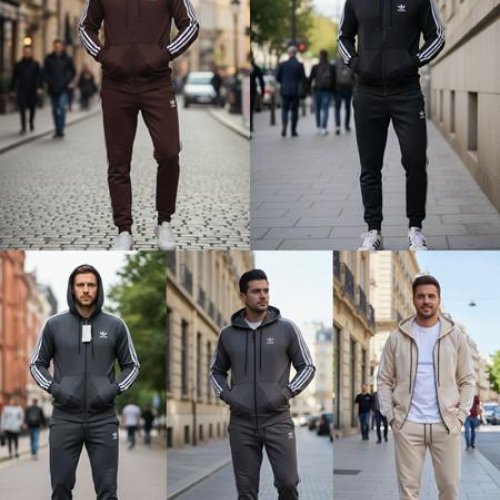 Костюм спорт Delviago (46-54) DL722 grey (деми) Delviago DL722 grey