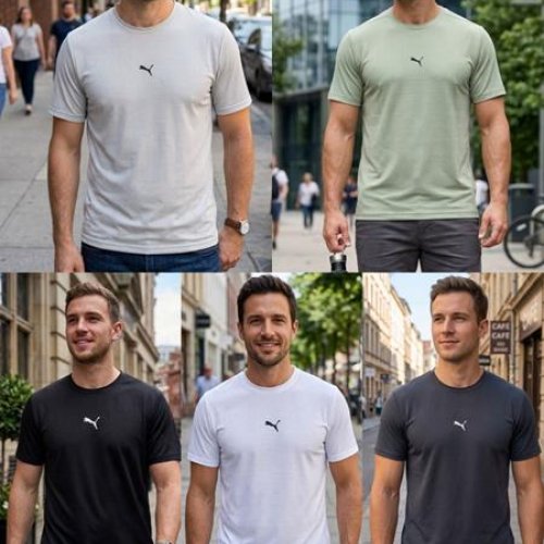 Футболка Delviago (46-54) DL805 l.grey (лето) Delviago DL805 l.grey