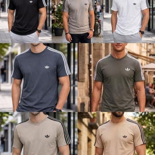 Футболка Delviago (46-54) DL819 khaki (лето) Delviago DL819 khaki