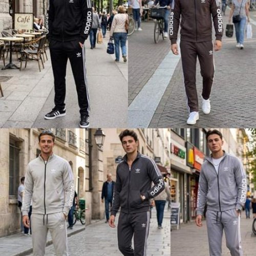 Костюм спорт Delviago (46-54) DL826 graphite (деми) Delviago DL826 graphite