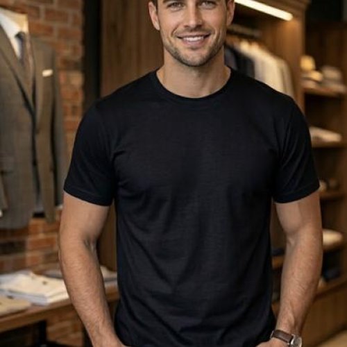 Футболка Mary Poppins (M-2XL) 7464 black (лето) Mary Poppins 7464 black