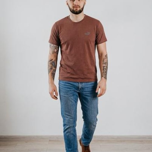 Футболка Sport style (56-64) 01-1 brown (лето) Sport style 01-1 brown