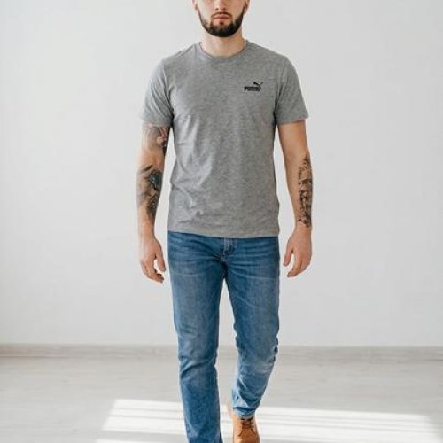 Футболка Sport style (46-54) 01-4 grey (лето) Sport style 01-4 grey