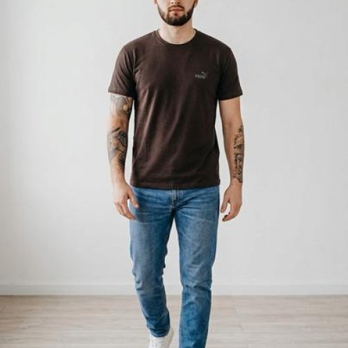 Футболка Sport style (46-54) 01-5 brown (лето) Sport style 01-5 brown