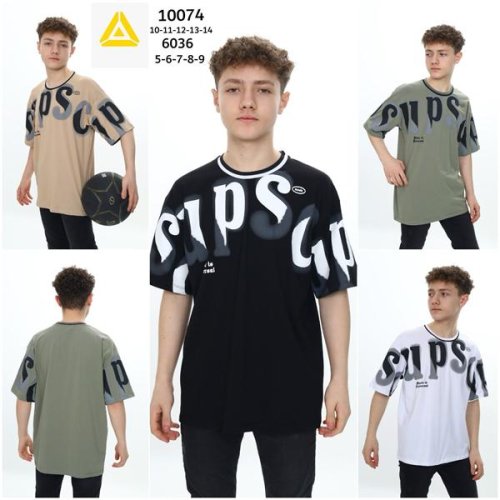 Футболка Meloria (10-14) 10074 khaki (лето) Meloria 10074 khaki