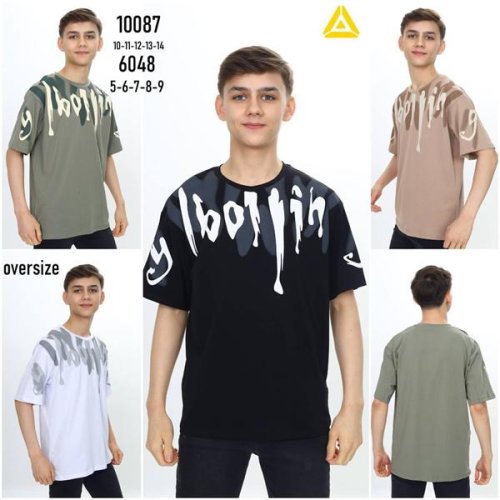 Футболка Meloria (5-9) 6048 black (лето) Meloria 6048 black