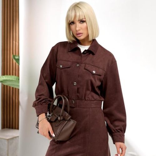 Костюм Deliv (S-L) 161 brown (деми) Deliv 161 brown