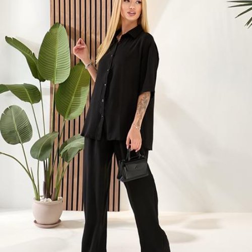 Костюм Deliv (S-L) 51 black (лето) Deliv 51 black