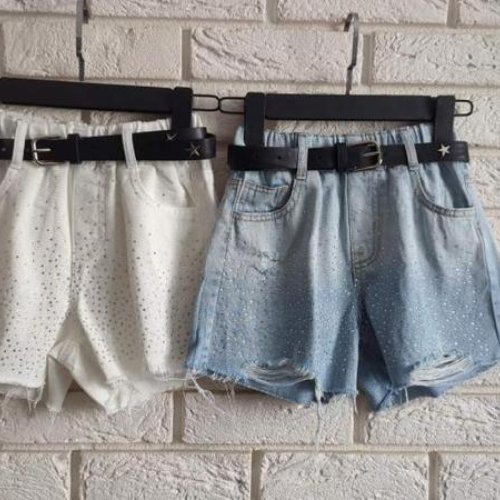 Шорты Yalisi (120-170) 9120 white (лето) Yalisi 9120 white