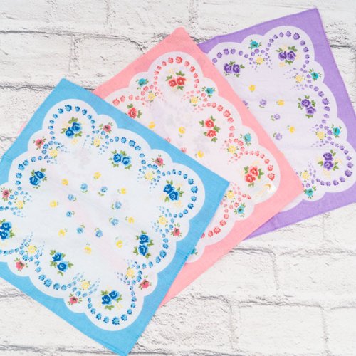 Носовой платок Shawls (30*30) P102 mix (лето) Shawls P102 mix