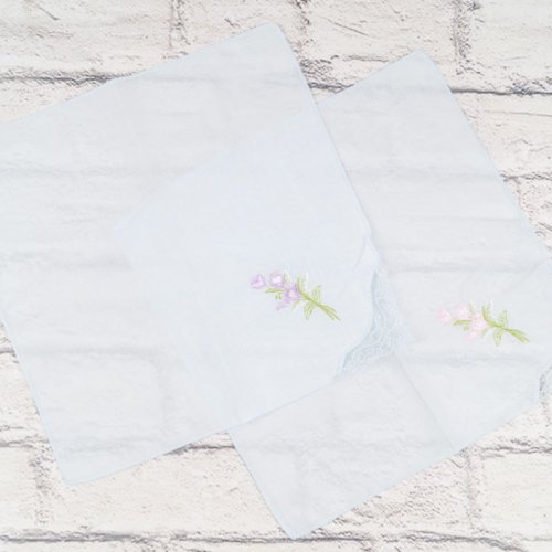 Носовой платок Shawls (27*27) P115 mix вышивка (лето) Shawls P115 mix вышивка