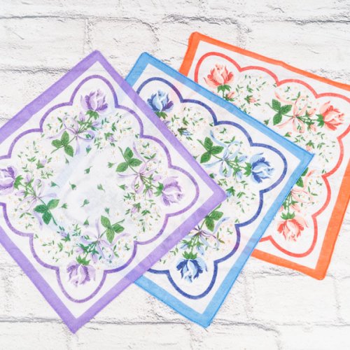 Носовой платок Shawls (30*30) P69 mix (лето) Shawls P69 mix