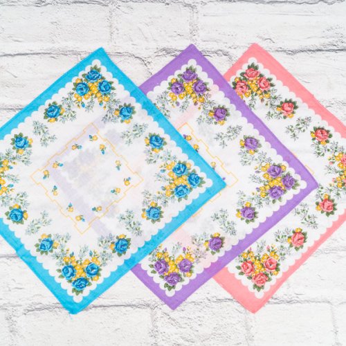 Носовой платок Shawls (30*30) P71 mix (лето) Shawls P71 mix