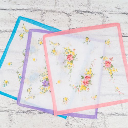 Носовой платок Shawls (30*30) P74 mix (лето) Shawls P74 mix