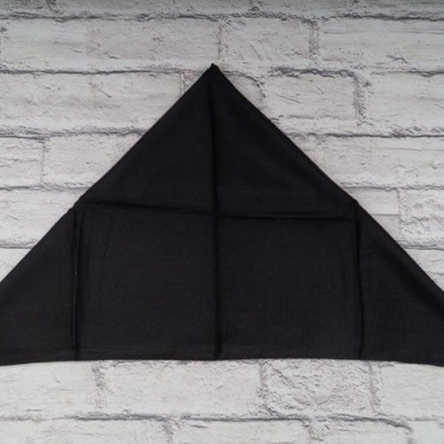 Платок Shawls (72*72) P136 платок black (деми) Shawls P136 платок black