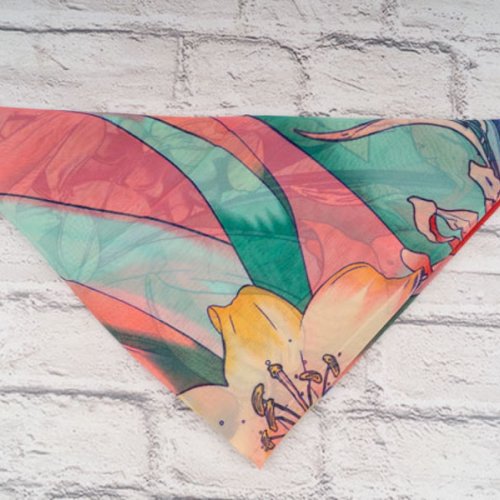 Платок Shawls (72*72) P203 green (деми) Shawls P203 green