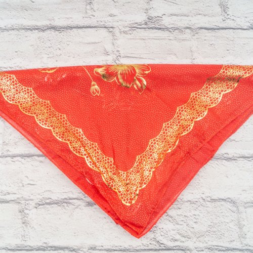 Платок Shawls (72*72) P246 red (деми) Shawls P246 red