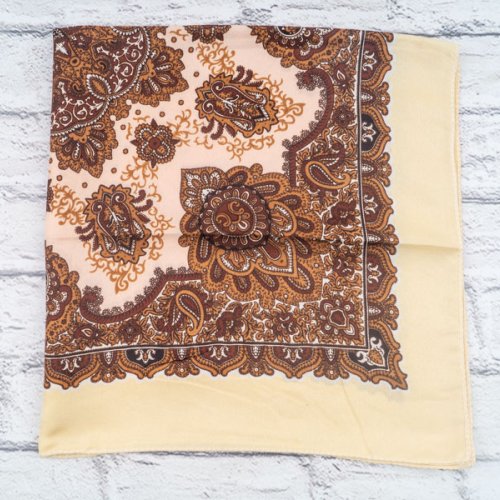Платок Shawls (72*72) P248 brown (деми) Shawls P248 brown