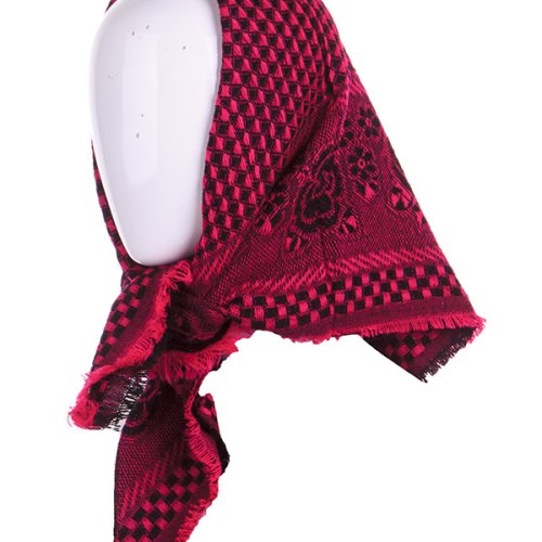 Платок Shawls (75*75) P271 red (деми) Shawls P271 red