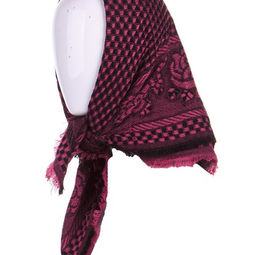 Платок Shawls (75*75) P275 wine (деми) Shawls P275 wine