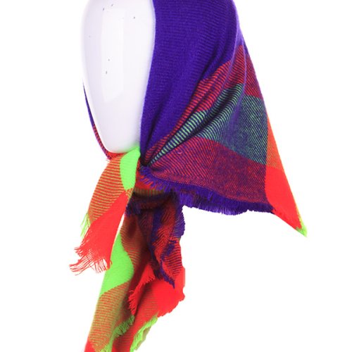 Платок Shawls (80*80) P299 purple (деми) Shawls P299 purple