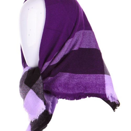 Платок Shawls (80*80) P300 purple (деми) Shawls P300 purple