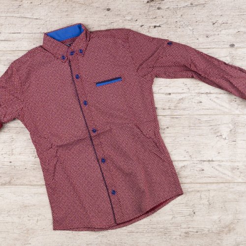 Рубашка Logaster (7-12) R161 red (деми) Logaster R161 red