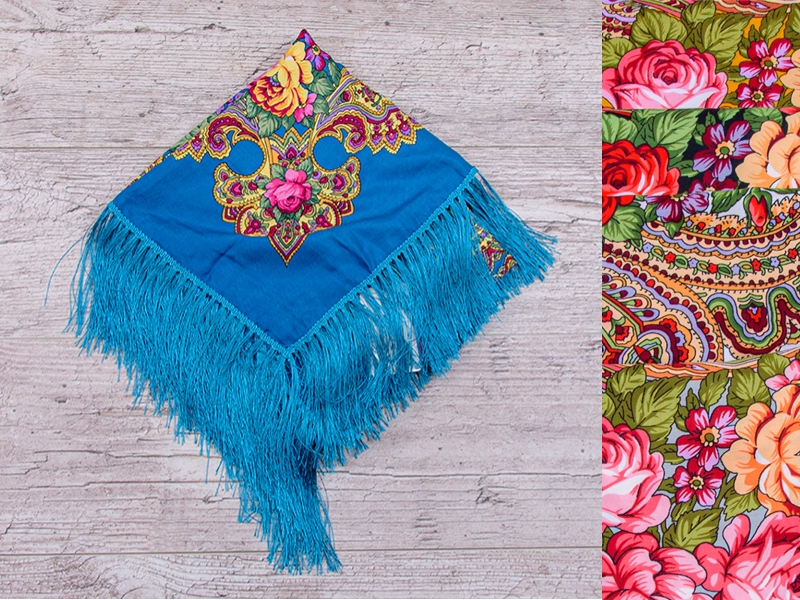 Платок Shawls (110*110) ES001 mix (деми)