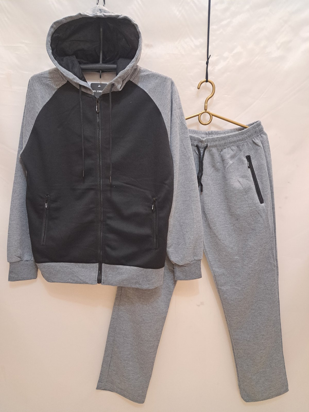 Костюм спорт Giang (M-3XL) 2388A grey (деми)