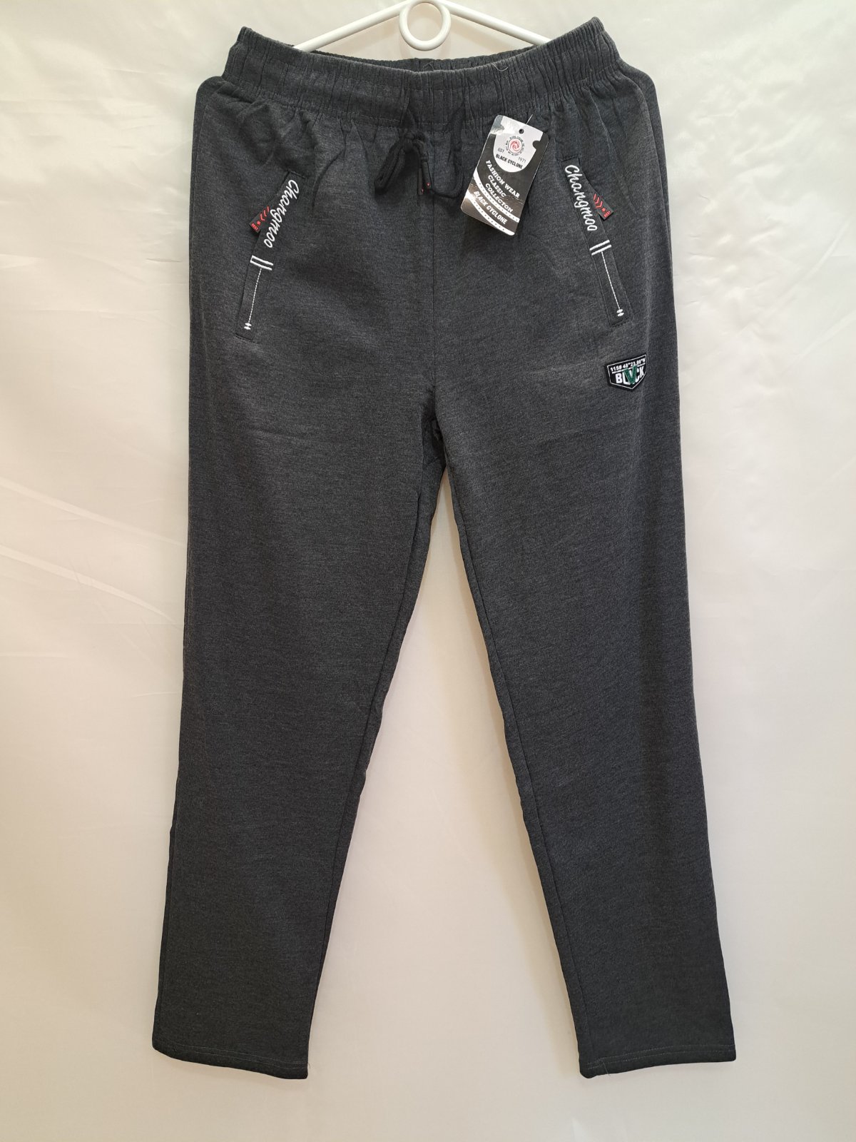 Штаны спорт Giang (M-3XL) 3025 grey-old-2 (деми)