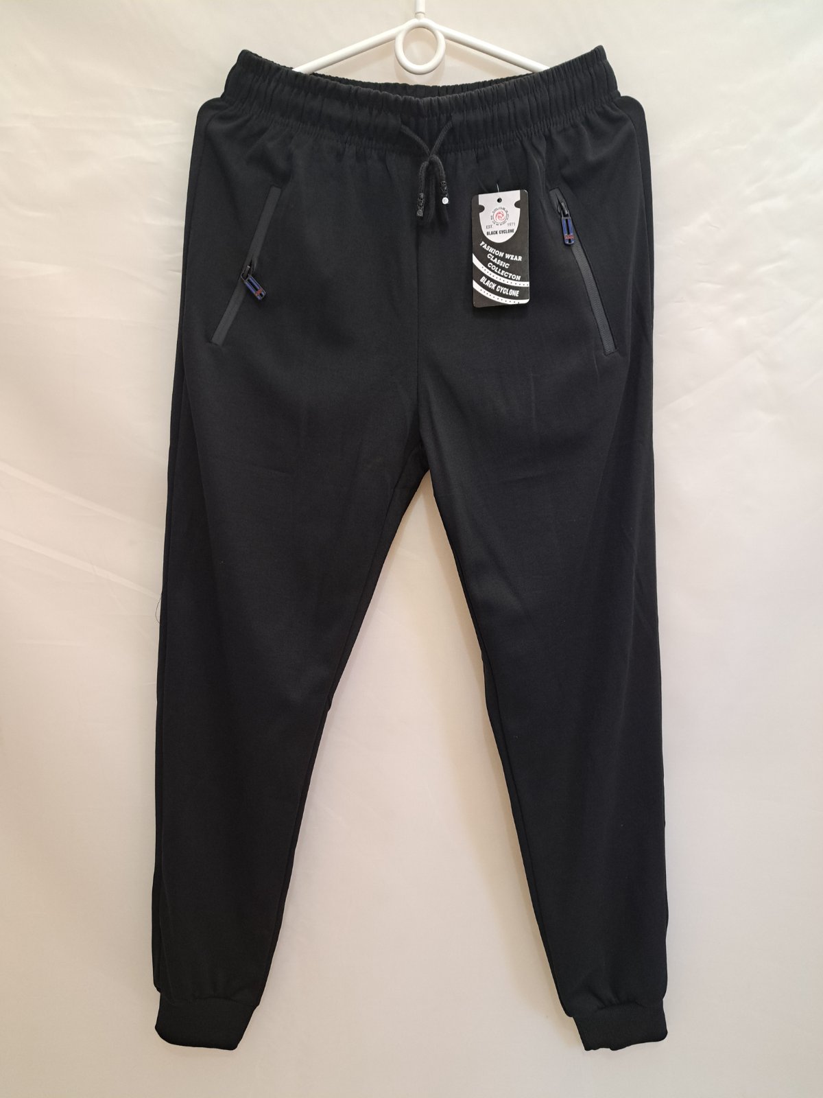 Штаны спорт Giang (M-3XL) 7010 black (деми)