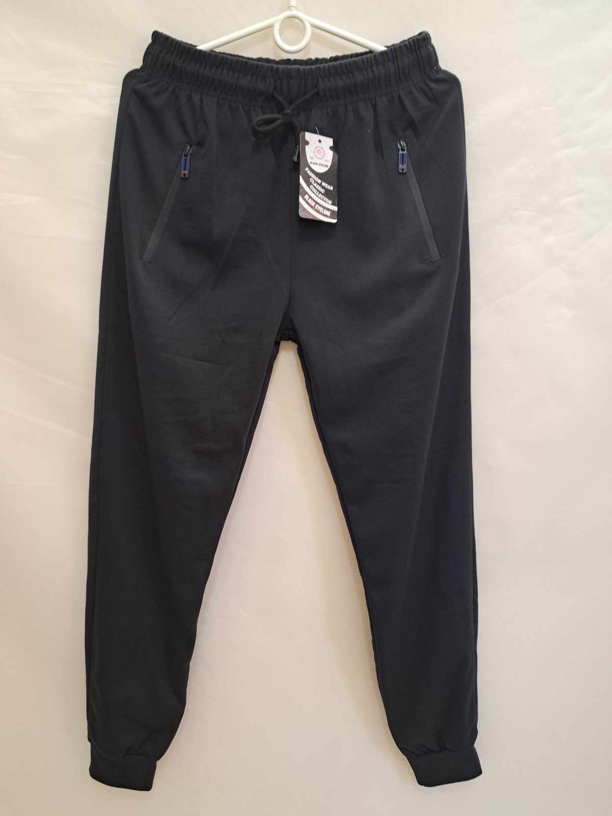 Штаны спорт Giang (M-3XL) 7010 navy (деми)