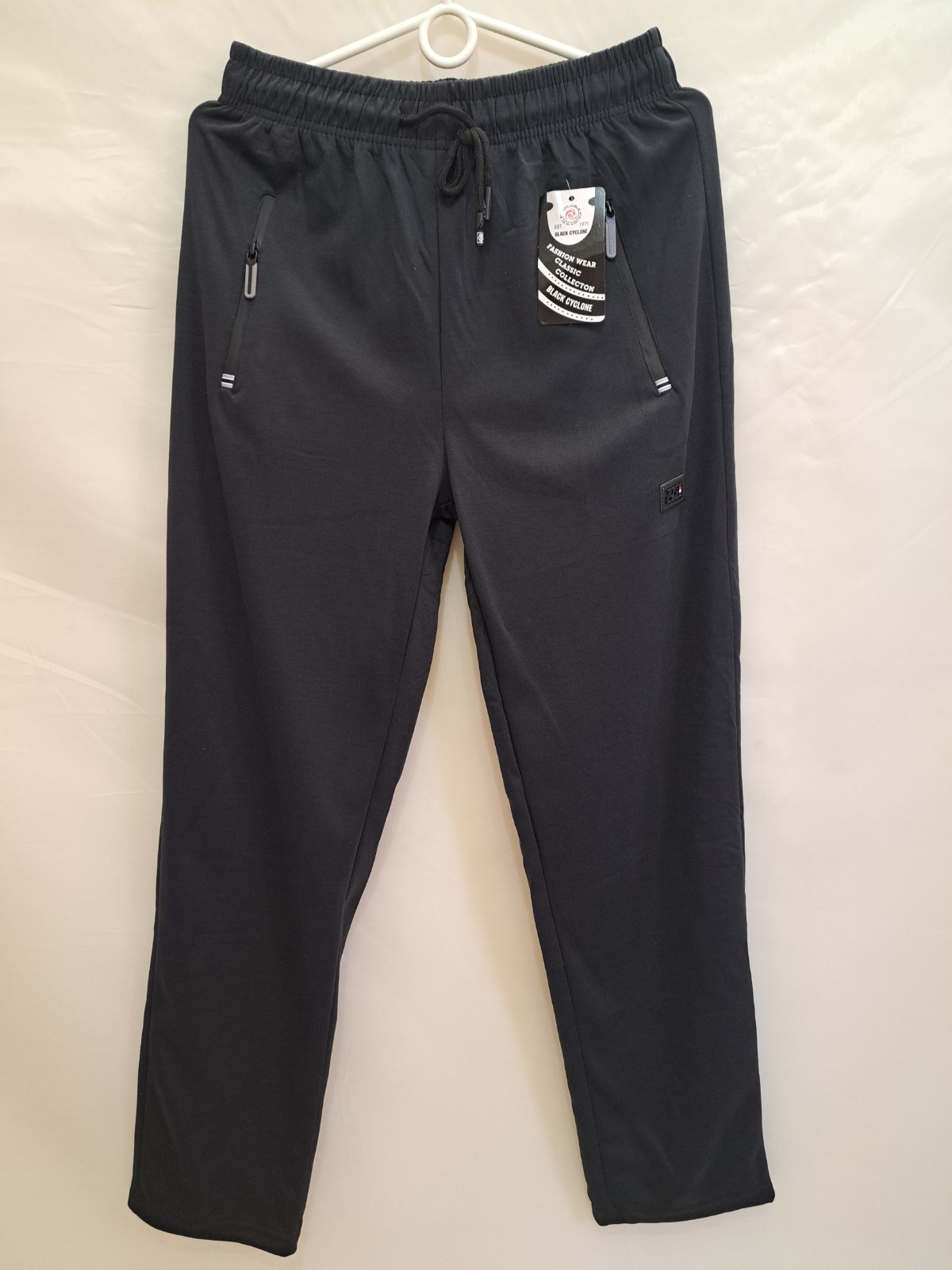 Штаны спорт Giang (M-3XL) 7020 navy (деми)