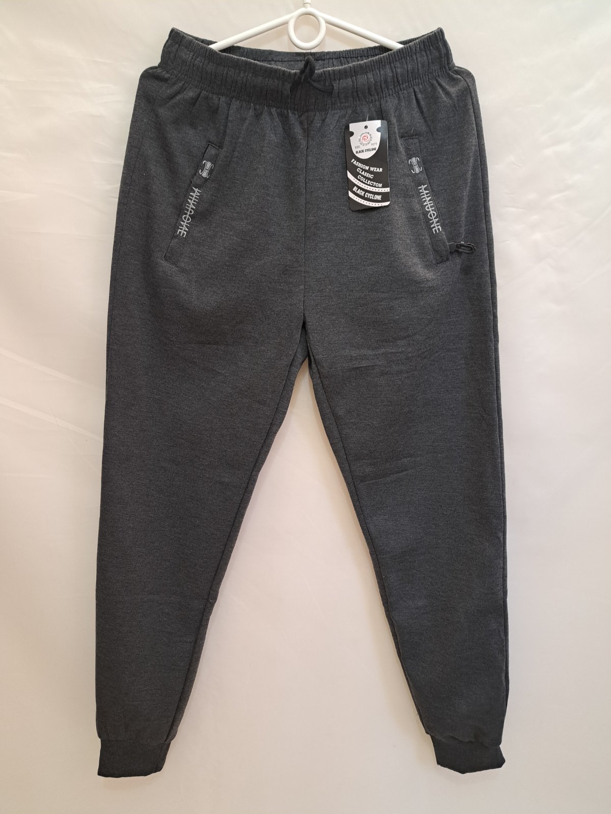 Штаны спорт Giang (M-3XL) 7022 grey (деми)