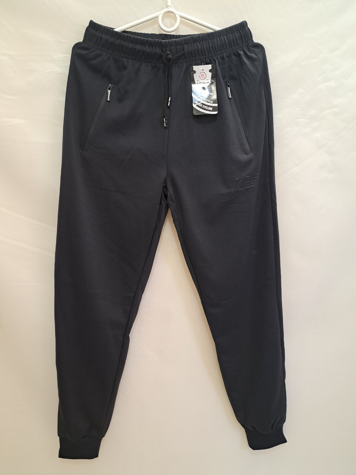 Штаны спорт Giang (M-3XL) 7057 navy (деми)