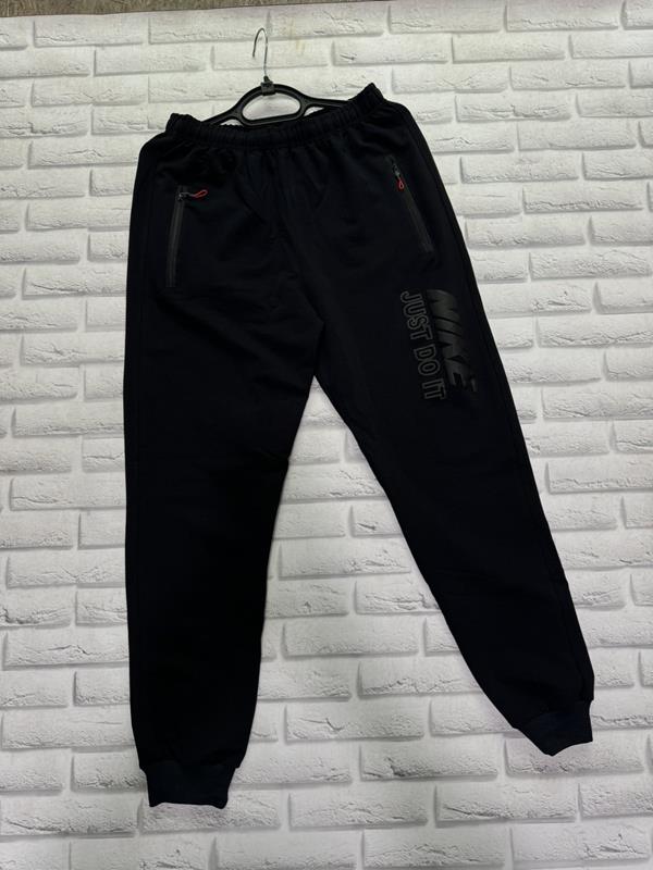 Штаны спорт Long Sport (46-54) LS35 black (деми)