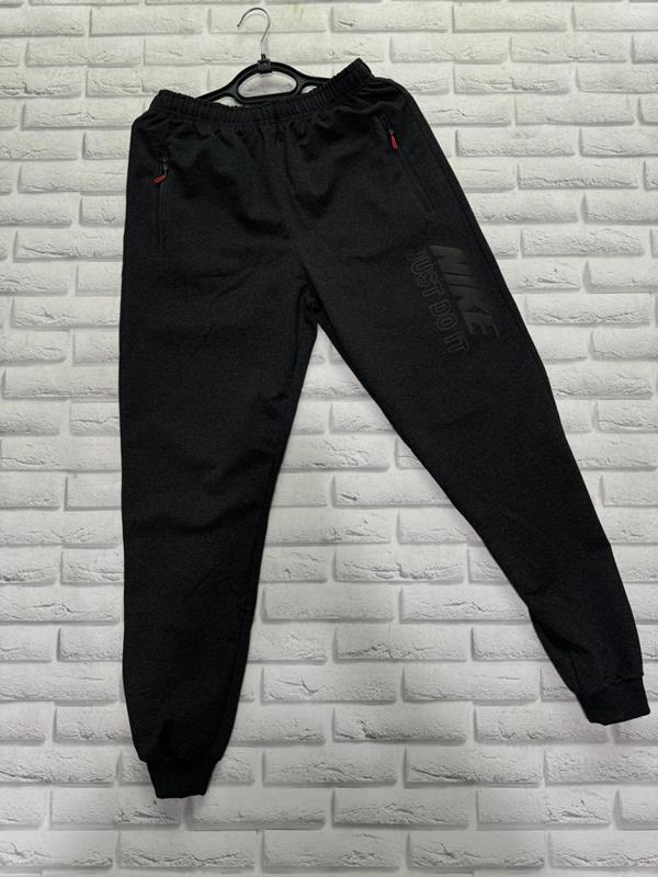 Штаны спорт Long Sport (46-54) LS36 black (деми)