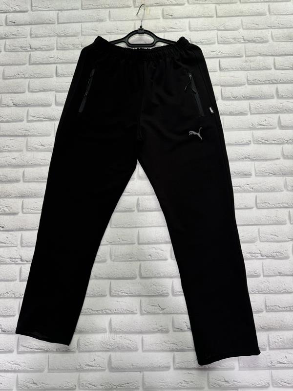 Штаны спорт Long Sport (46-54) LS43 black (деми)