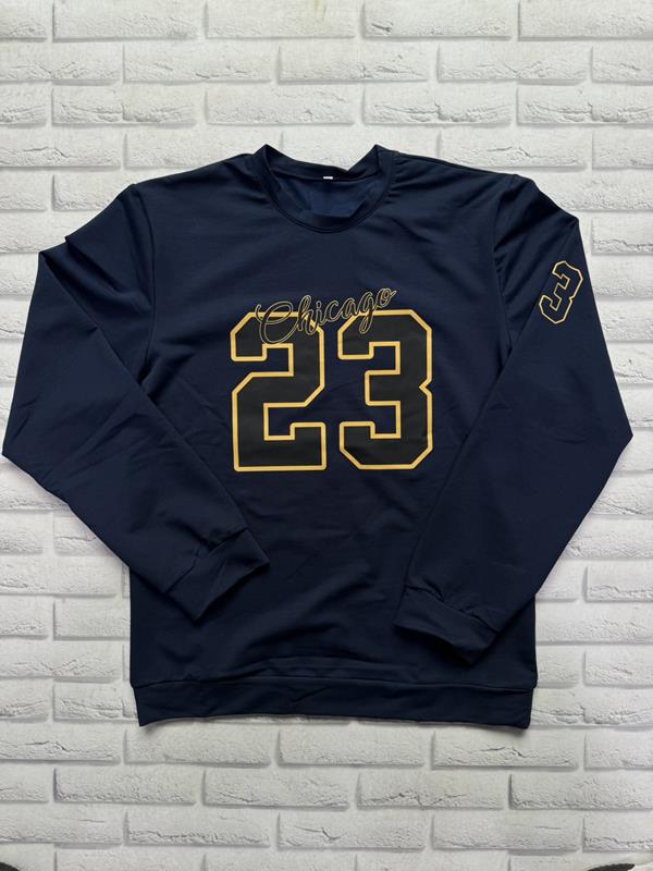 Свитер Long Sport (46-56) LS49 navy (деми)