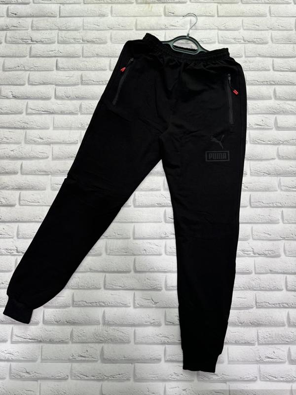 Штаны спорт Long Sport (46-54) LS56 black (деми)