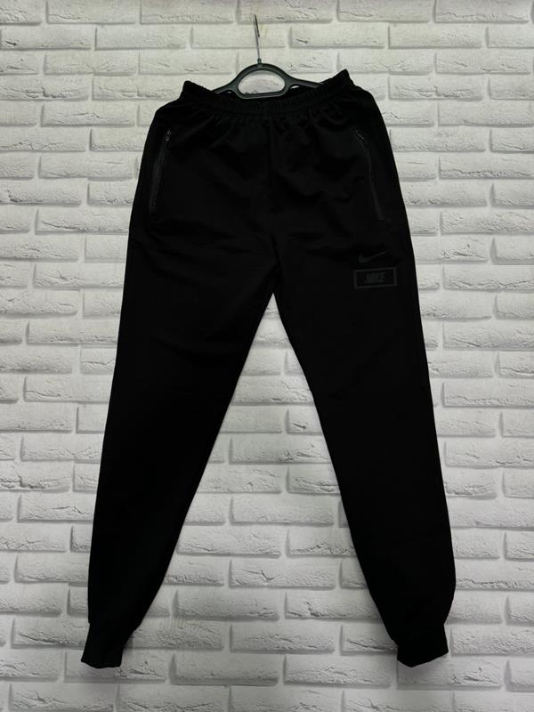 Штаны спорт Long Sport (46-54) LS57 black (деми)