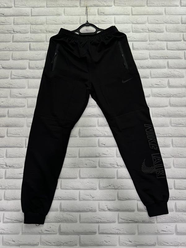 Штаны спорт Long Sport (46-54) LS61 black (деми)