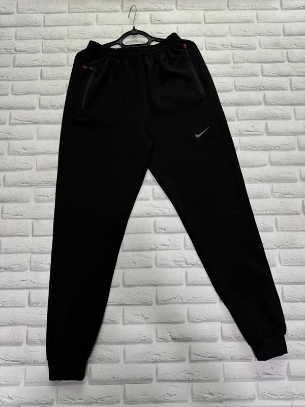 Штаны спорт Long Sport (46-54) LS67 black (деми)