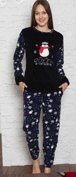 Пижама Disneyopt (S-XL) 20277 navy (зима)