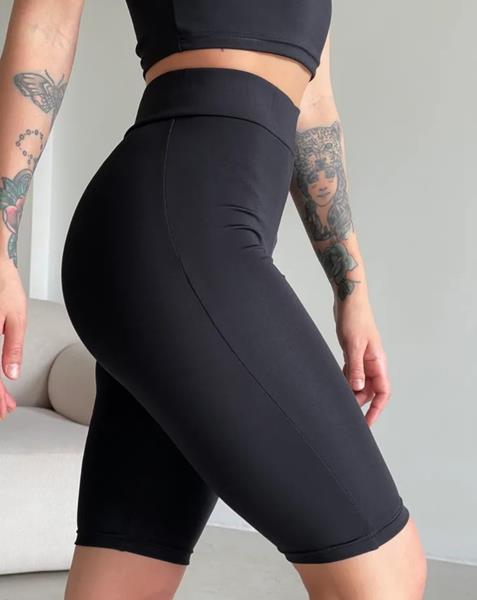 Велосипедки Sport style (S-XL) 571 black-old-3 (лето)