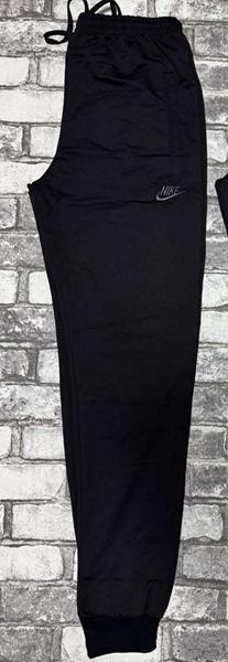 Штаны спорт Long Sport (46-54) LS104 black (деми)